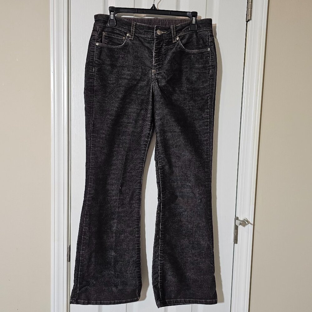 AJ Brown Corduroy Pants -‎ Womens 8 Short - 30x29